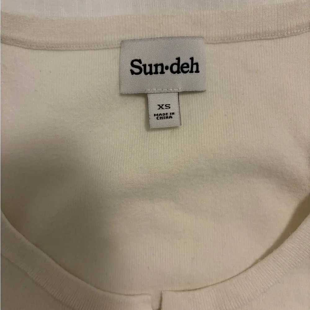 Sunday Best Cream Cropped Cardigan - Picture 2 of 4